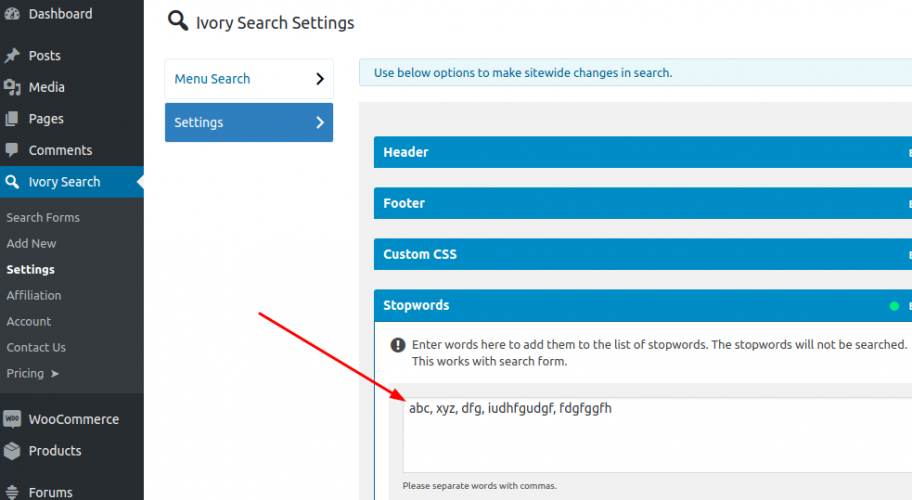 block-searching-specific-words-ivory-search